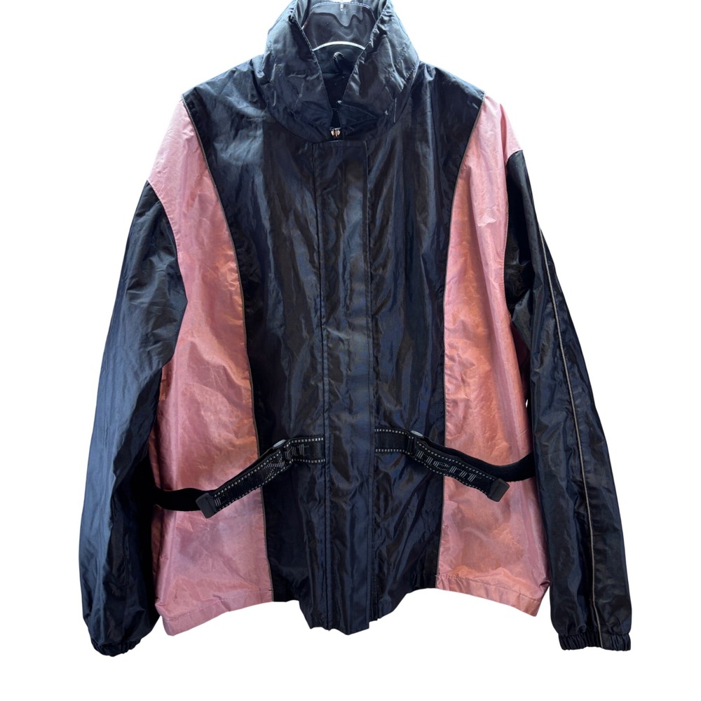 Xelement Advanced Motorcycle Gear Jacket Black Pink Color Windbreaker Women 3XL